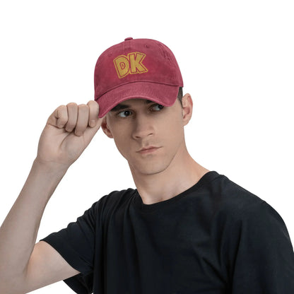 Donkey Kong Vintage Print Baseball Cap