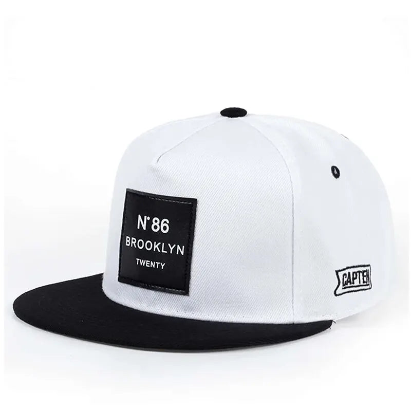 N86 Brooklyn Patch Cotton Snapback Cap