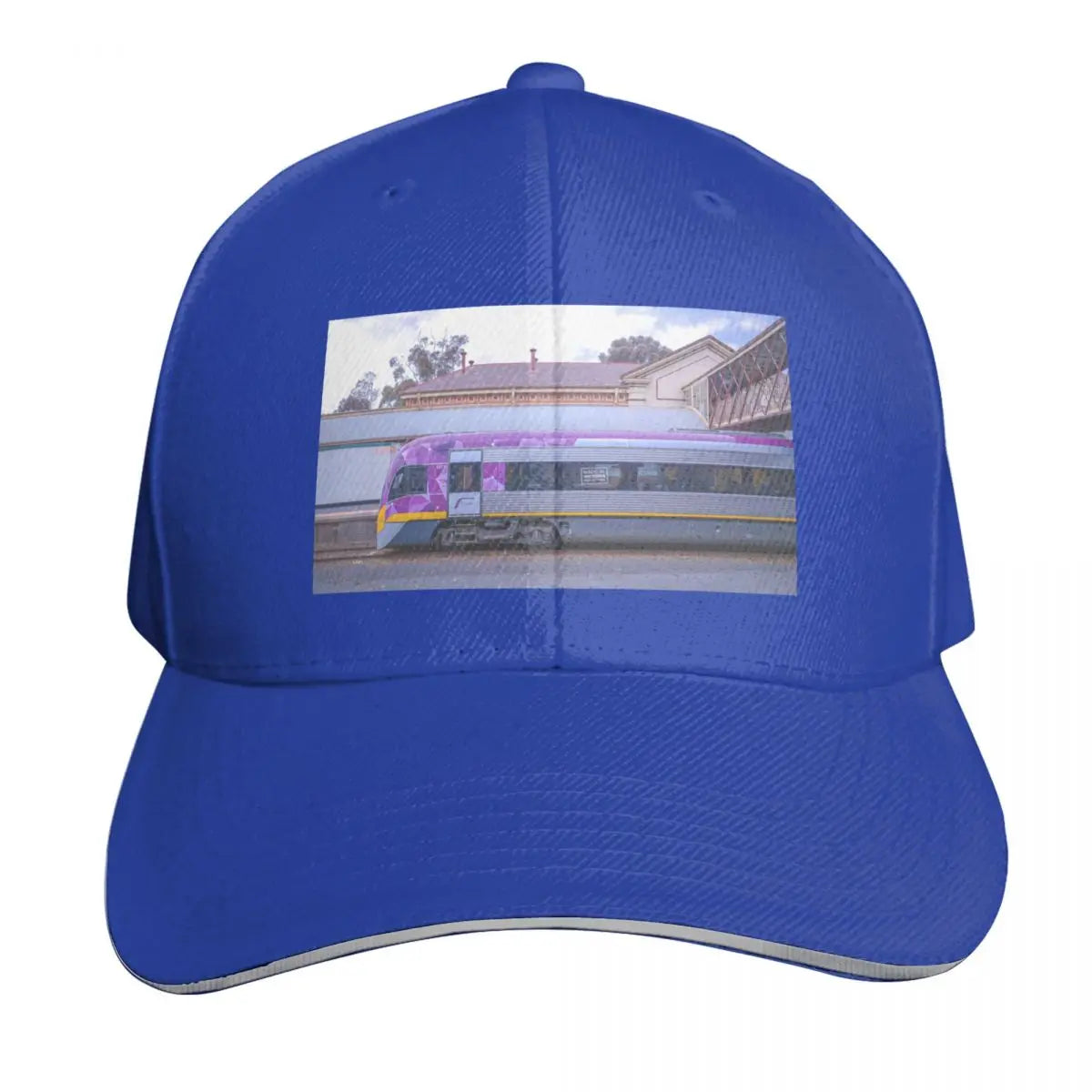 VLine Train Bendigo Vintage Baseball Cap