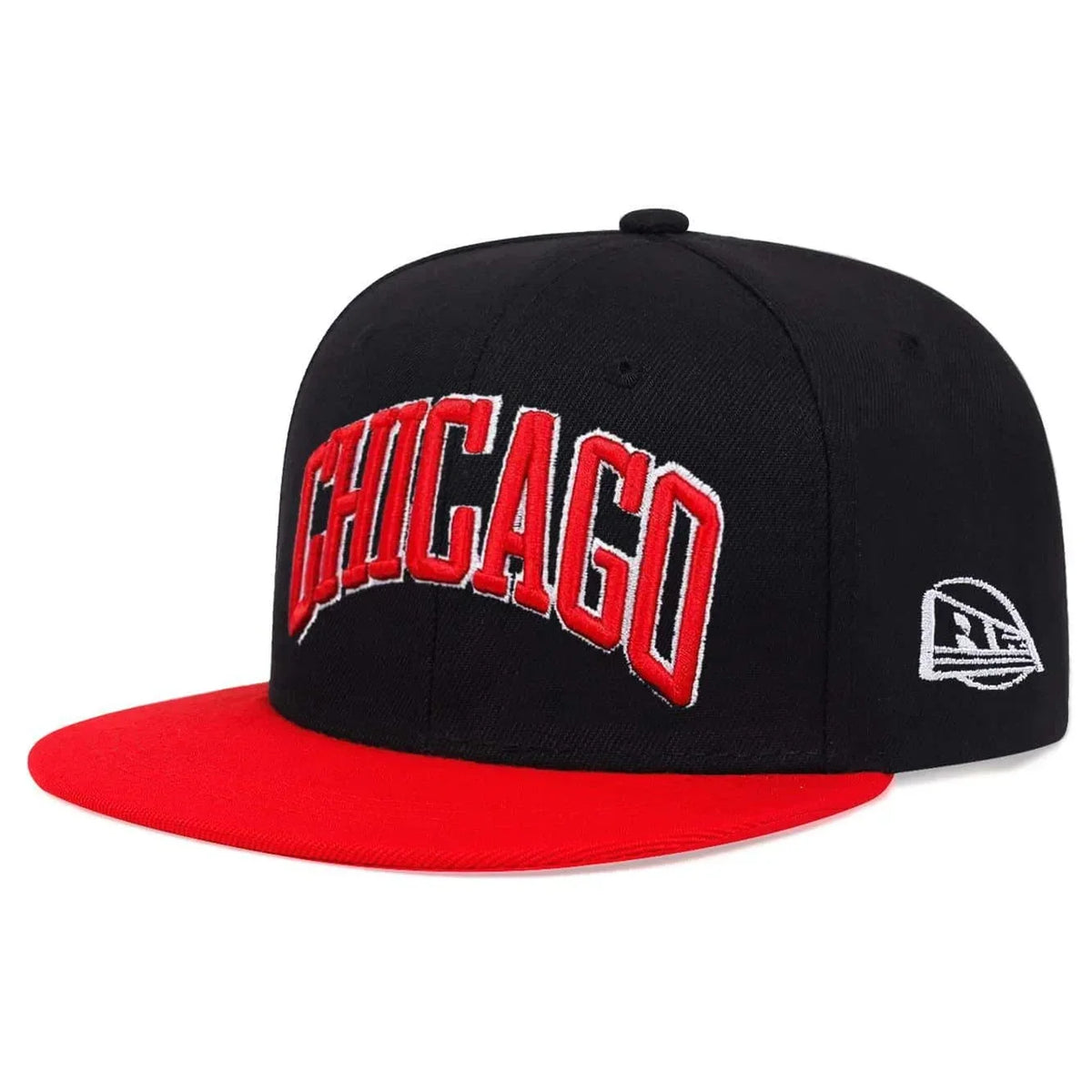 Chicago Letter Embroidered Hip-Hop Snapback Cap