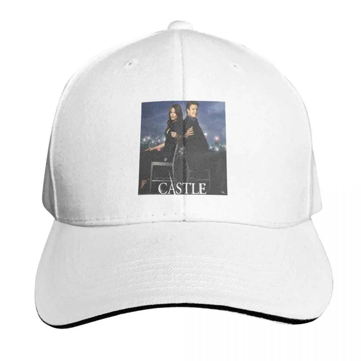 Castle And Beckett Six-Panel Strapback Baseball Cap