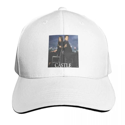 Castle And Beckett Six-Panel Strapback Baseball Cap