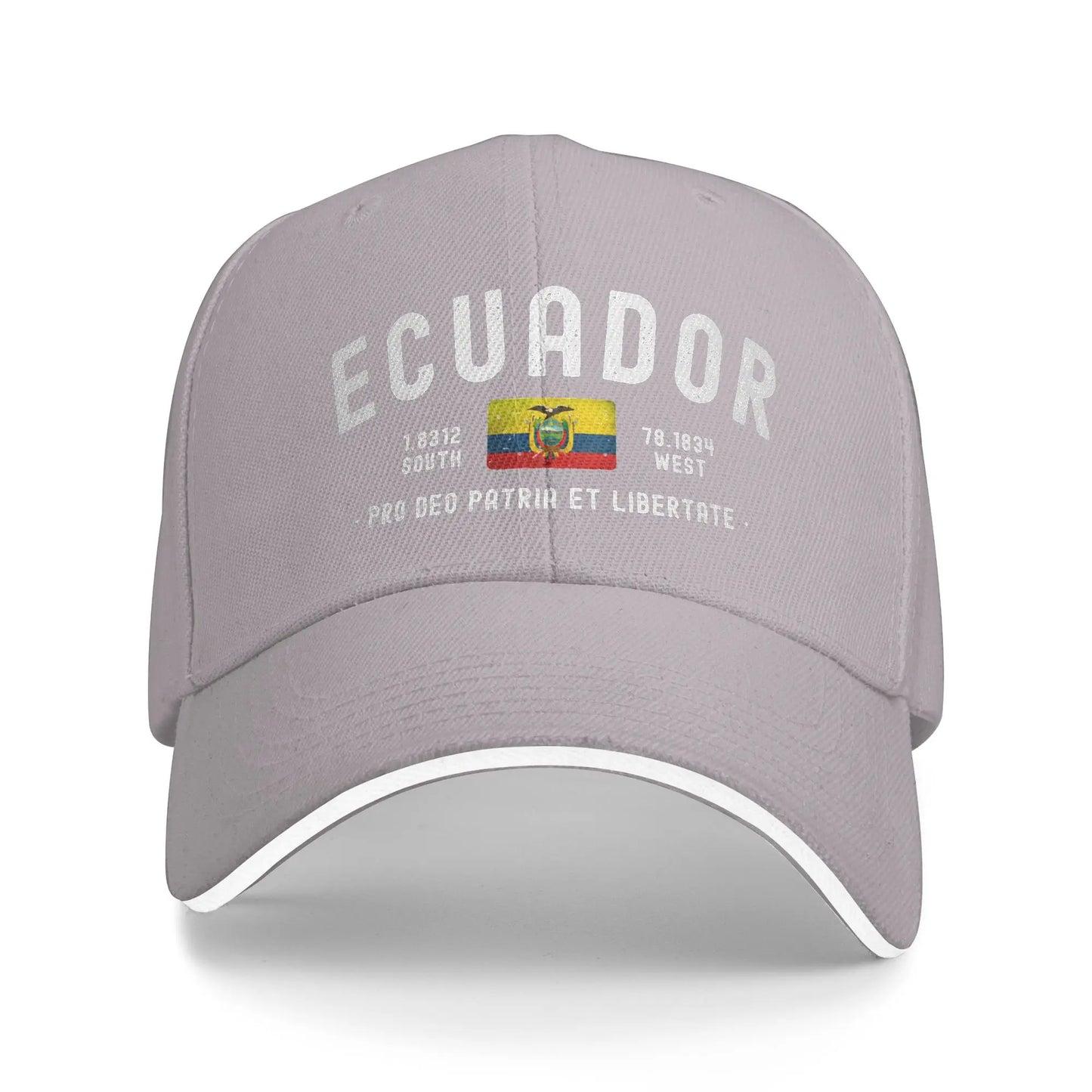 Ecuador Flag Baseball Cap