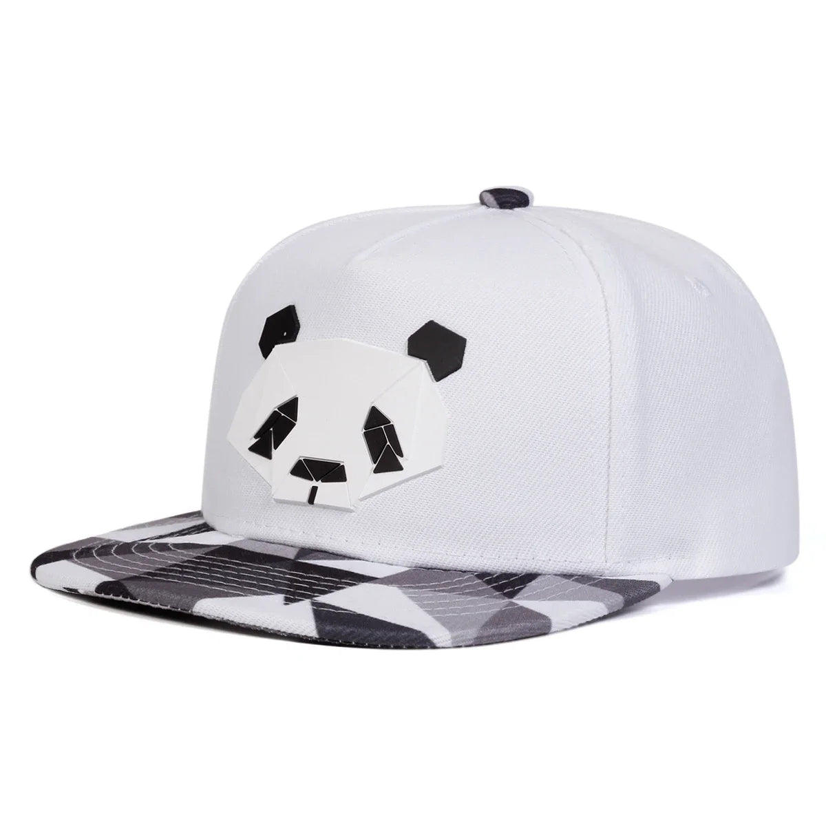 Panda Print Casual Snapback Cap
