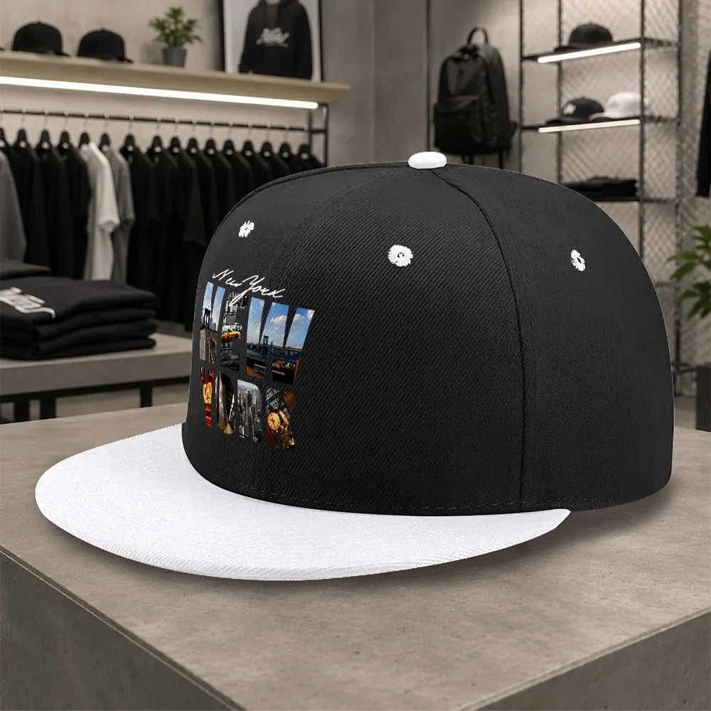 New York City Scenery Casual Snapback Cap