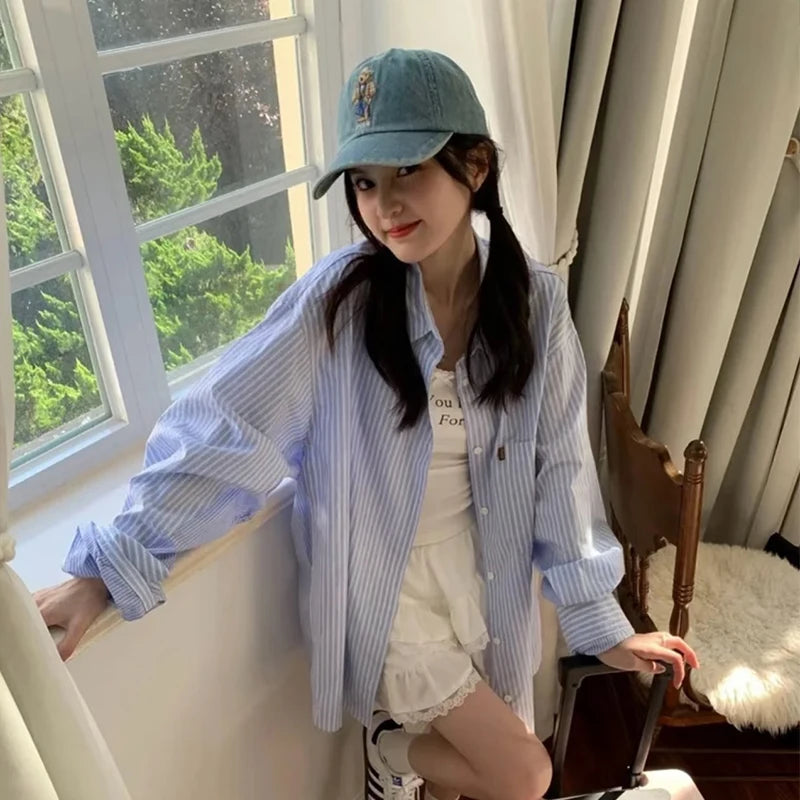 Hat Baseball Cap Washed Retro Versatile New Embroidered Bear Denim
