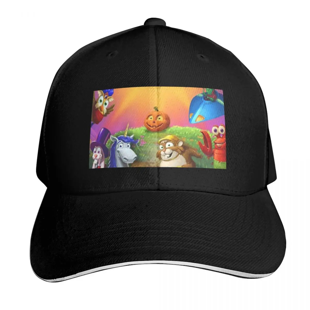 Peggle Curved Brim Baseball Cap