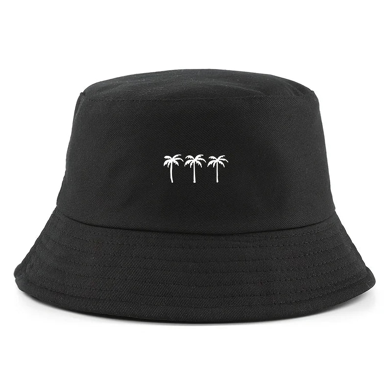Coconut Print Beach Leisure Bucket Hat