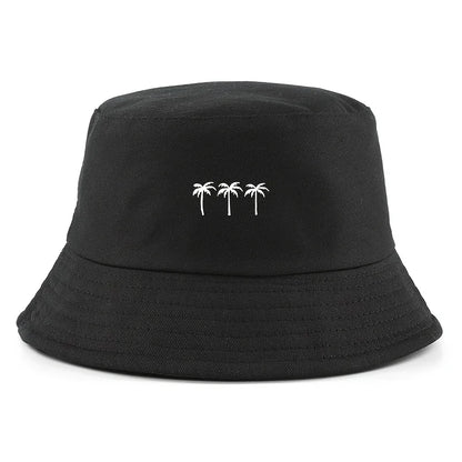 Coconut Print Beach Leisure Bucket Hat