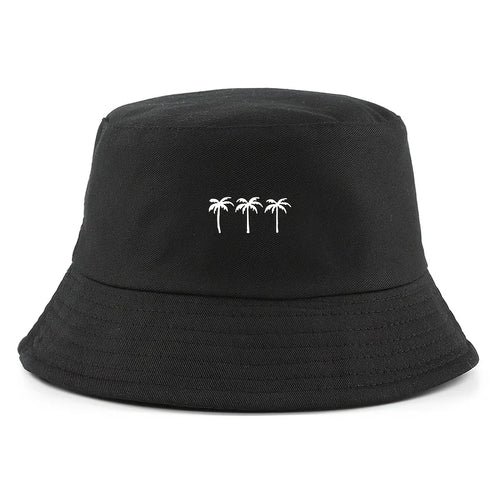 Coconut Print Beach Leisure Bucket Hat