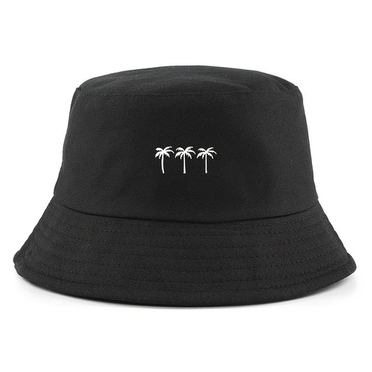 Coconut Print Beach Leisure Bucket Hat