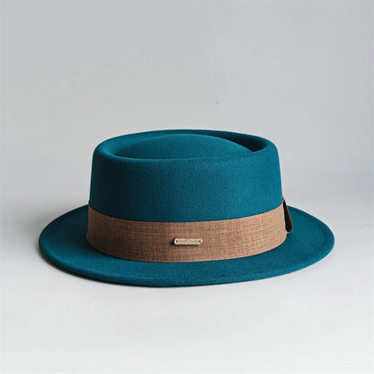 Autumn And Winter Fedora Hat For Women