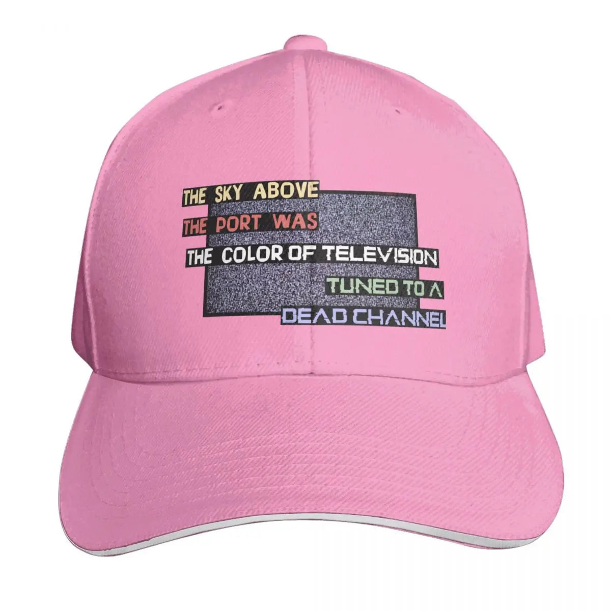 Neuromancer A Dead Channel Baseball Cap