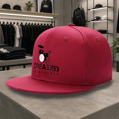 New Jazz Drum Worship Theme Unisex Cap