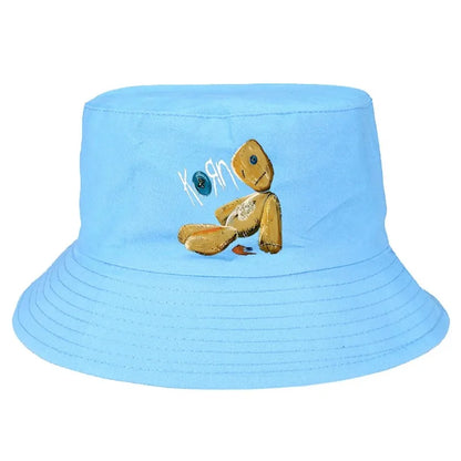 Korn Heavy Metal Band Summer Outdoor Bucket Hat