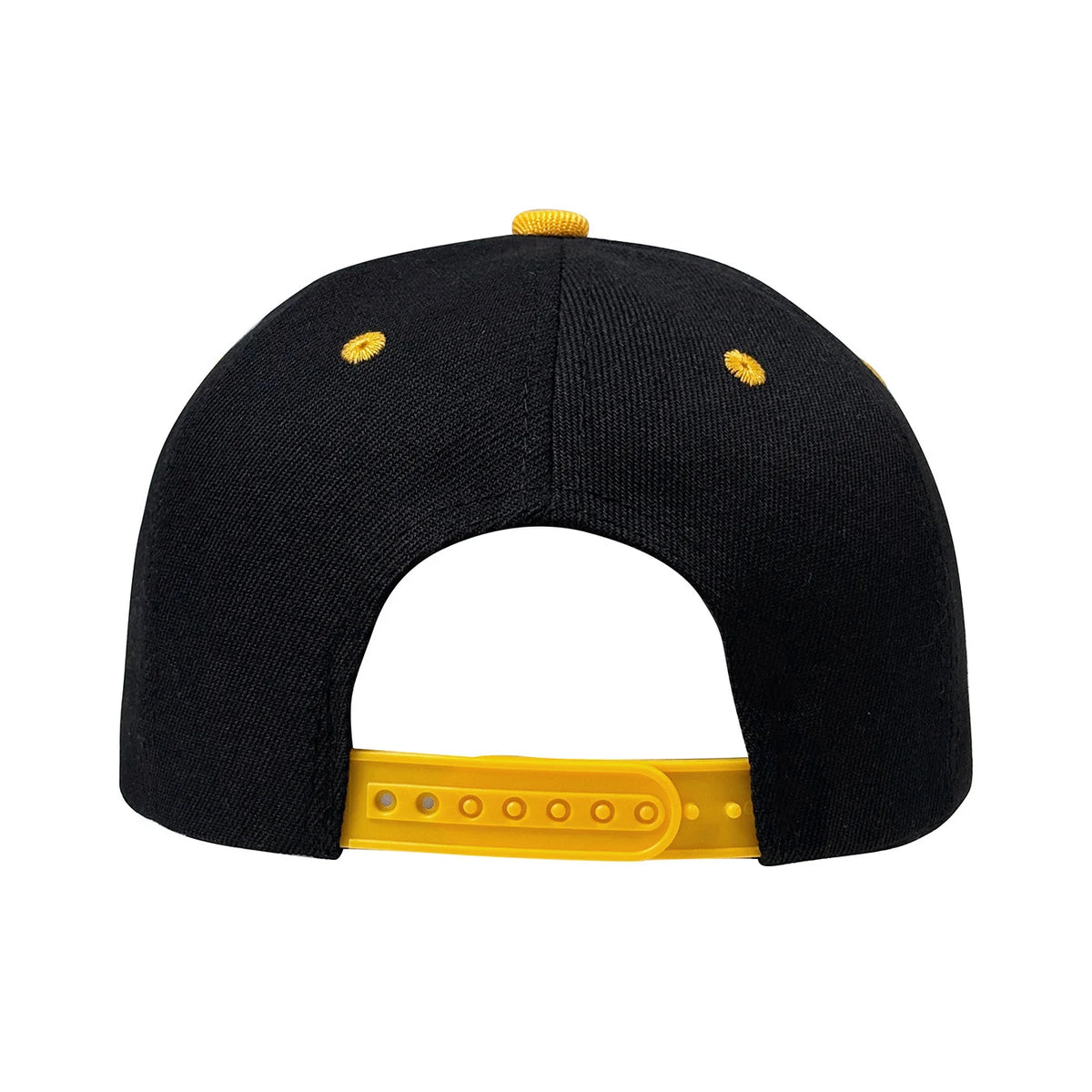 Letter Embroidered Adjustable Flat Brim Snapback Cap