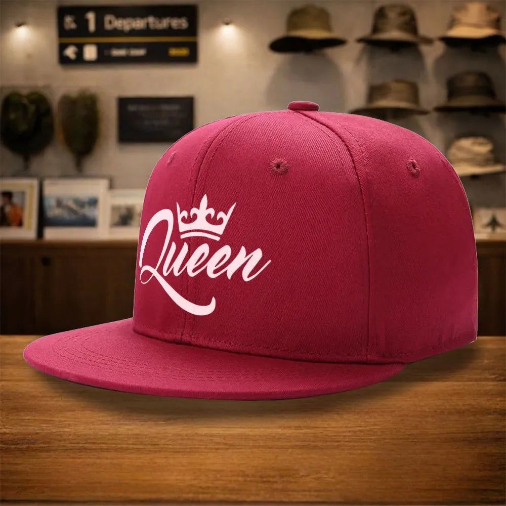 Queen Crown Snapback Cap