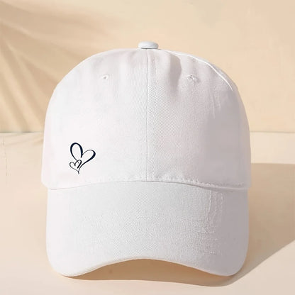 Love Print Adjustable Snapback Baseball Cap