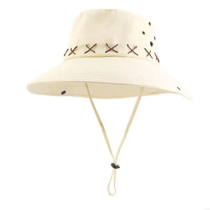 Wide Brim Sun Protection Gardening Bucket Hat