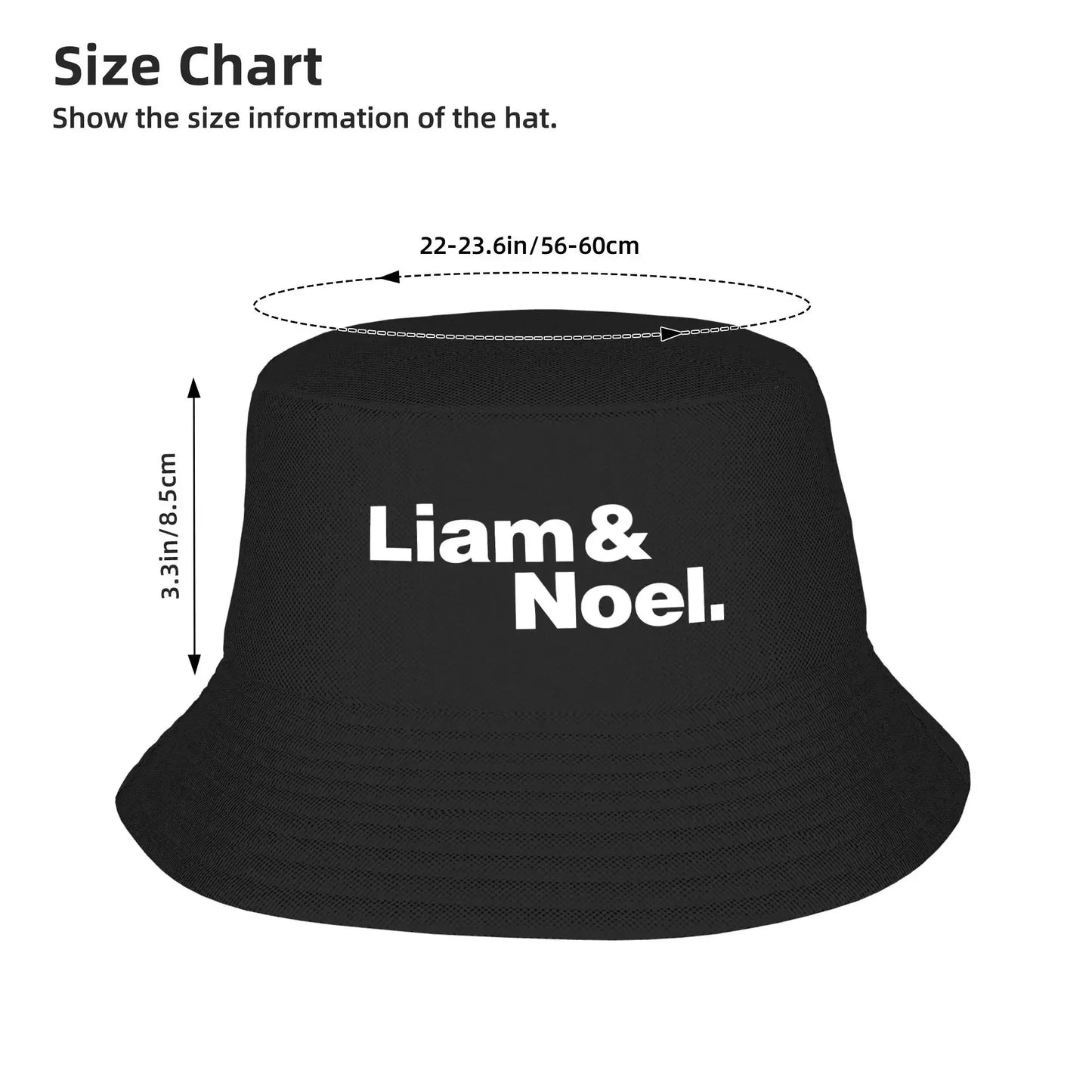 Oasi Rock Band British Albums Fisherman Hat