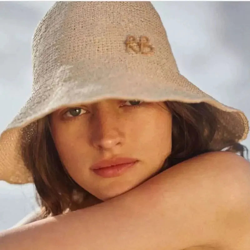 New Summer Beach Paper Straw Hat For Women