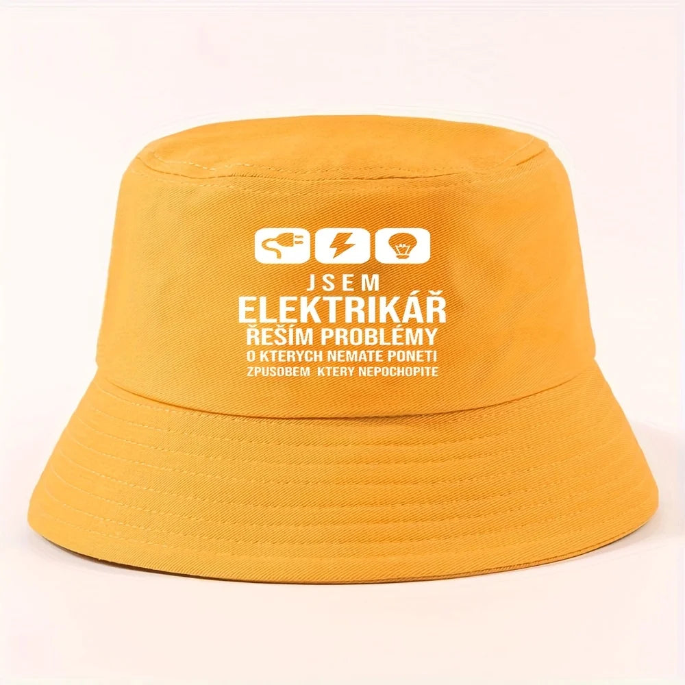 Plug Lightning Foldable Bucket Hat