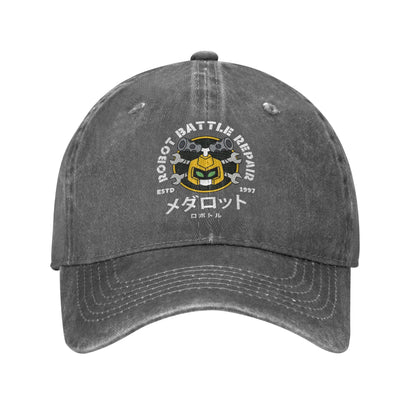 Metabee Medabots Distressed Baseball Cap