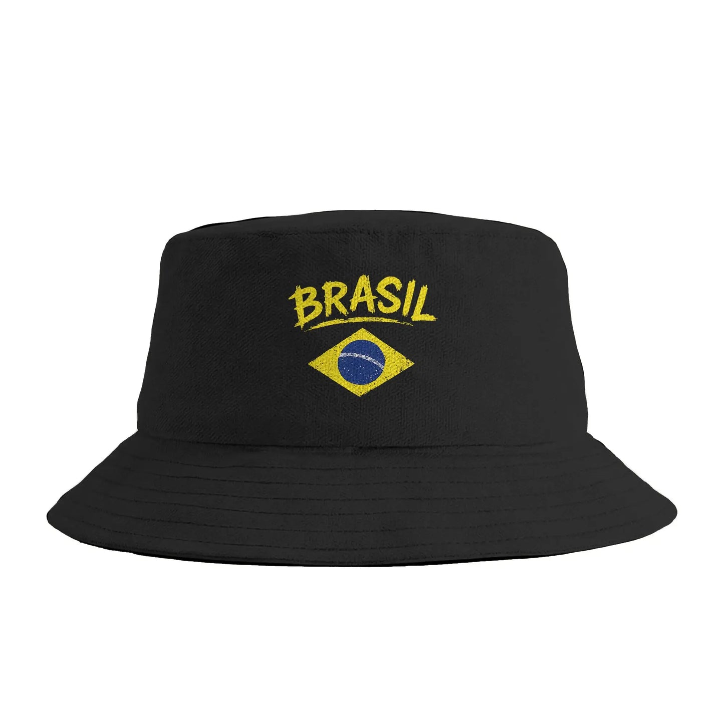 Brazil Flag Brasil Souvenirs Brazilian Fans Bucket Hat