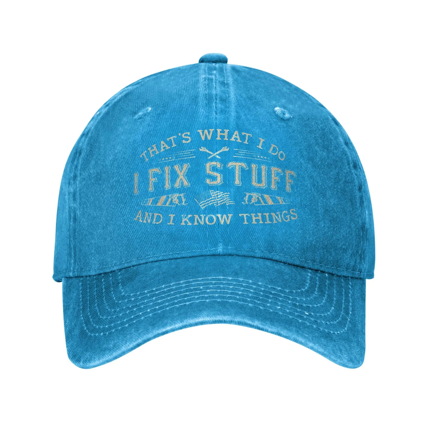Funny Fix Stuff Baseball Cap