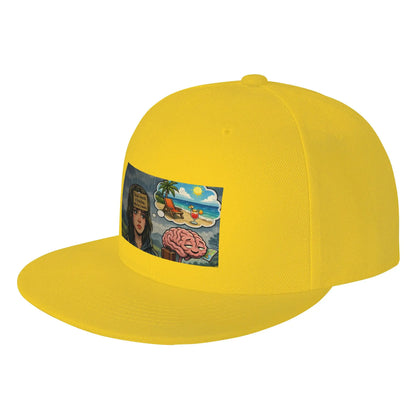 Mentally Checked Out Snapback Cap