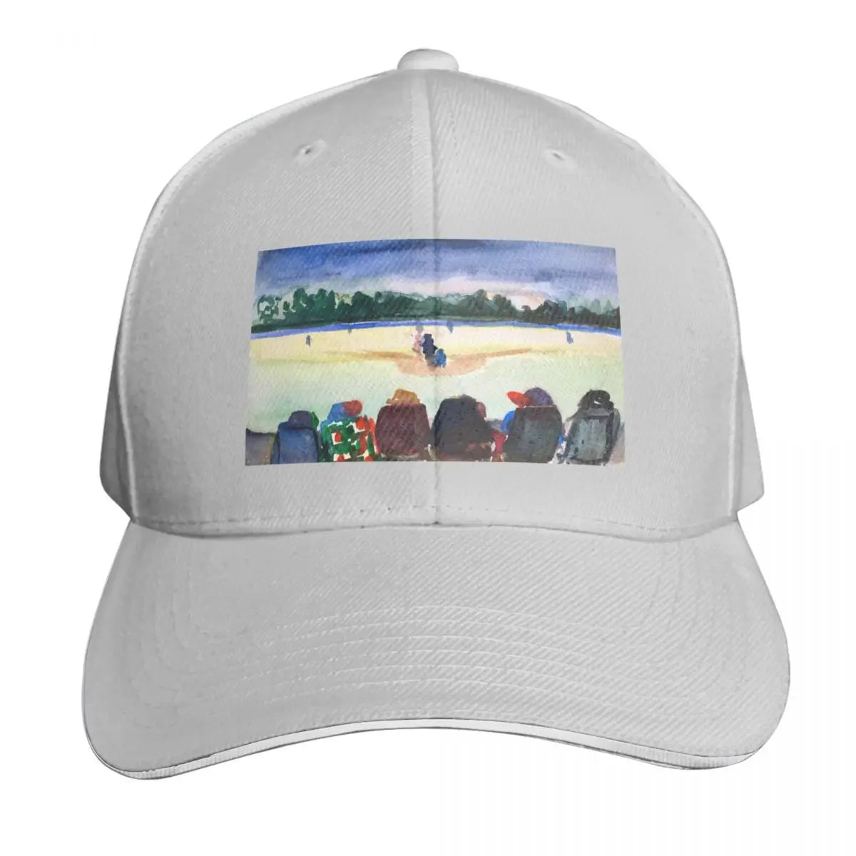 Take Me Out The Ballgame Night Baseball Cap