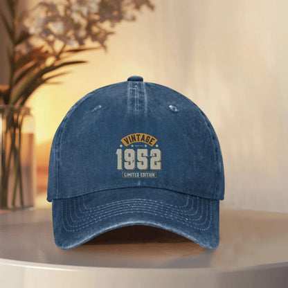 Vintage 1952 Washed Cotton Baseball Cap