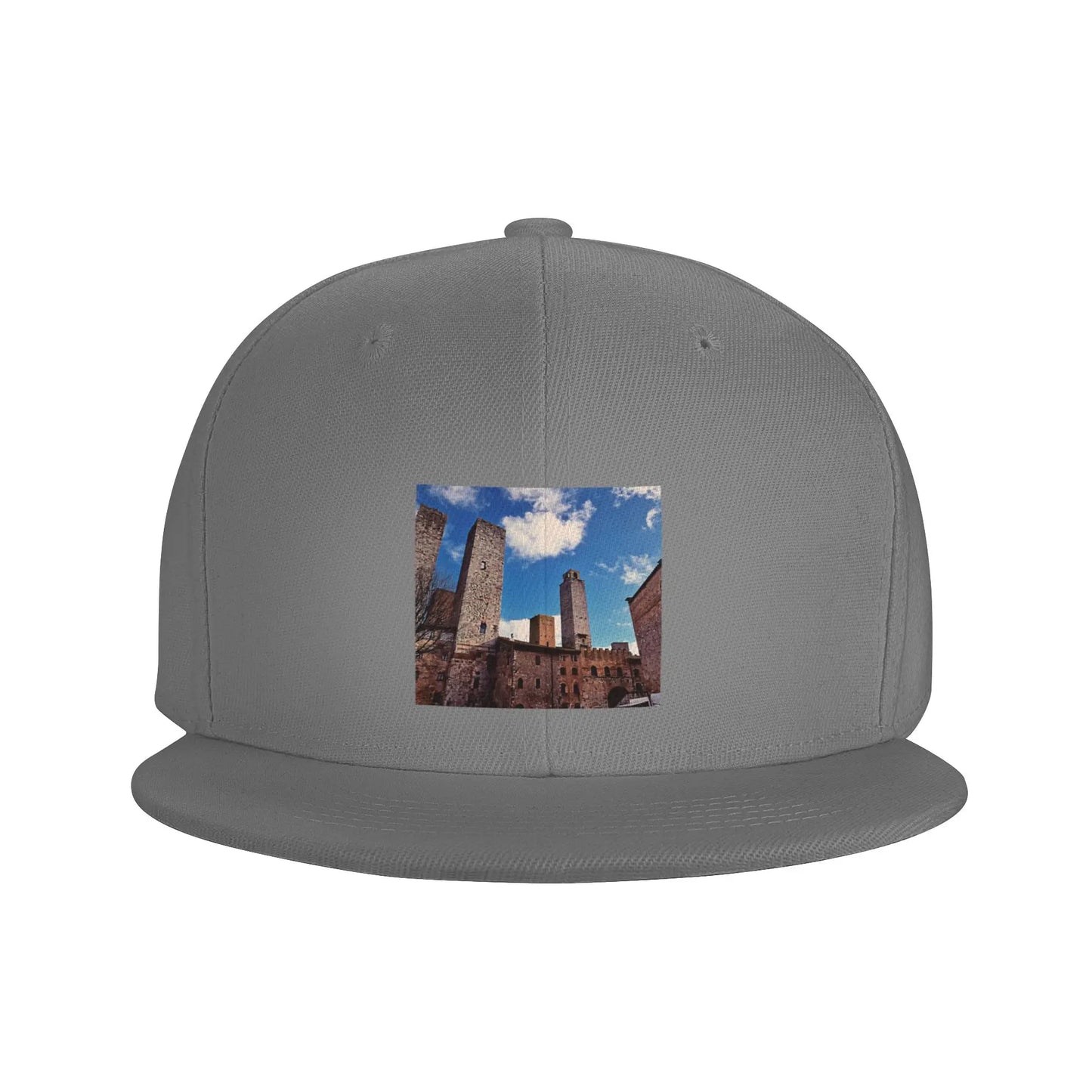 Fashion Old City Photo Snapback Cap