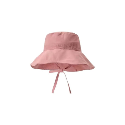 Foldable Wide Brim Breathable Bucket Hat With Strap