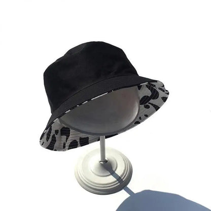 Bucket Hat Women Men Unisex Panda Printed Fisherman Cap