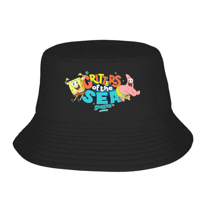 Spongebobs Bucket Hat Heart Streetwear Fisherman Caps