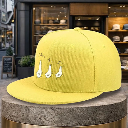 Running Ducks Graphic Snapback Cap