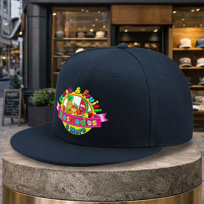 Fresh Raspados Fruit Graphic Hip Hop Snapback Cap