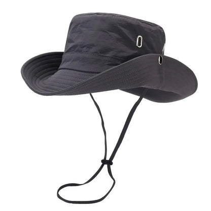 Waterproof Windproof Wide Brim UV Protection Bucket Hat