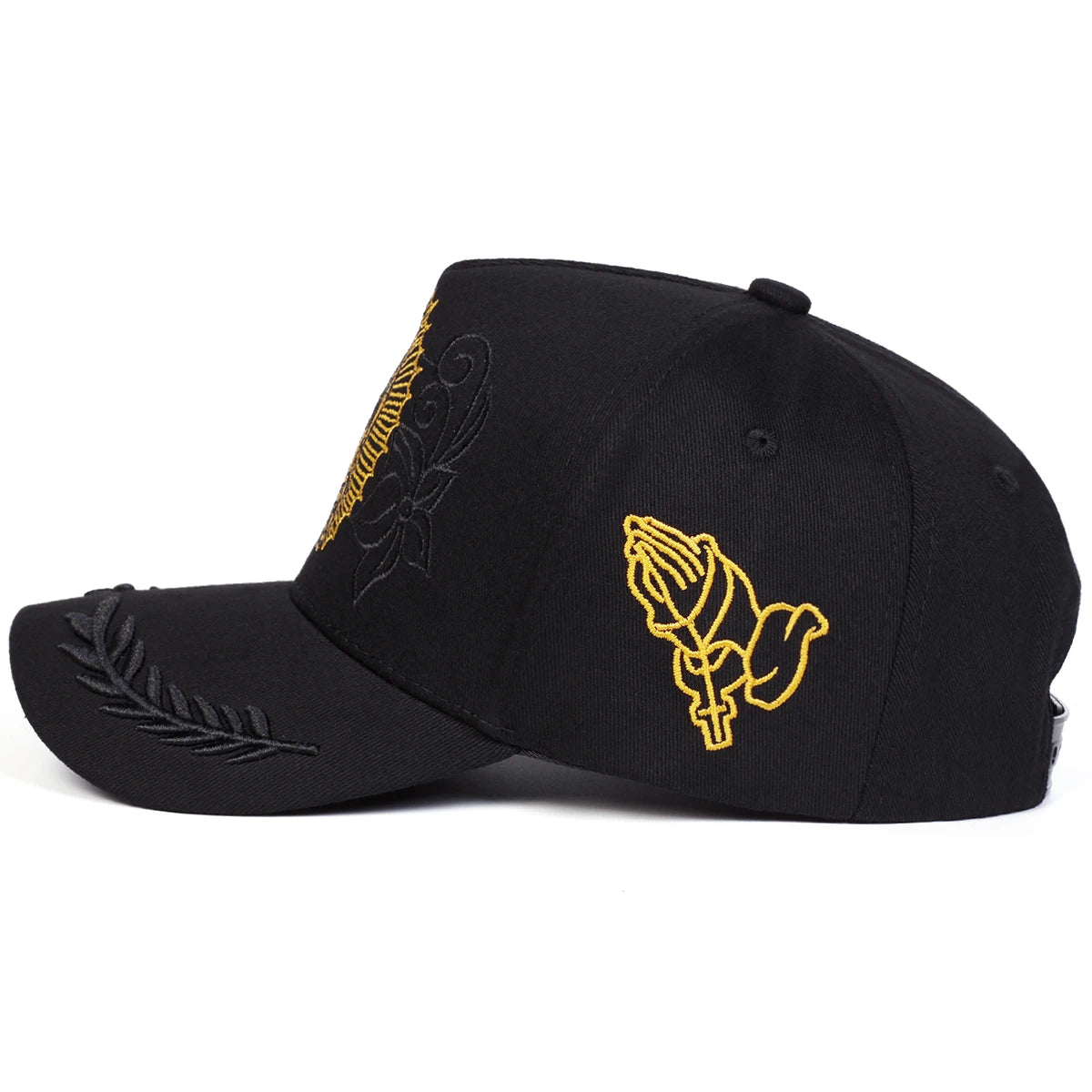 Embroidered Unisex Adjustable Outdoor Sports Snapback Cap