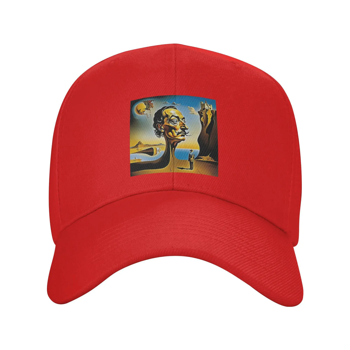 Salvador Dali Enigmatic Encounter Surrealist Baseball Cap