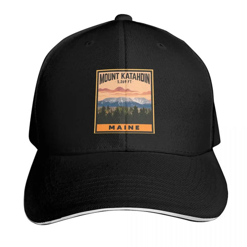 Mount Katahdin Maine Classic Baseball Cap