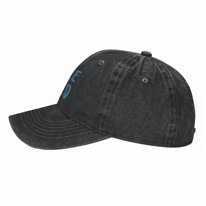 Juice Wrld Distressed Denim Washed Baseball Cap