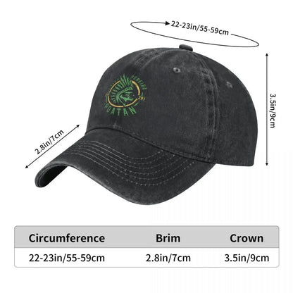 Alex Pereira Distressed Denim Baseball Cap