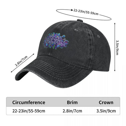 Liquid Stranger Big Size Trucker Baseball Cap