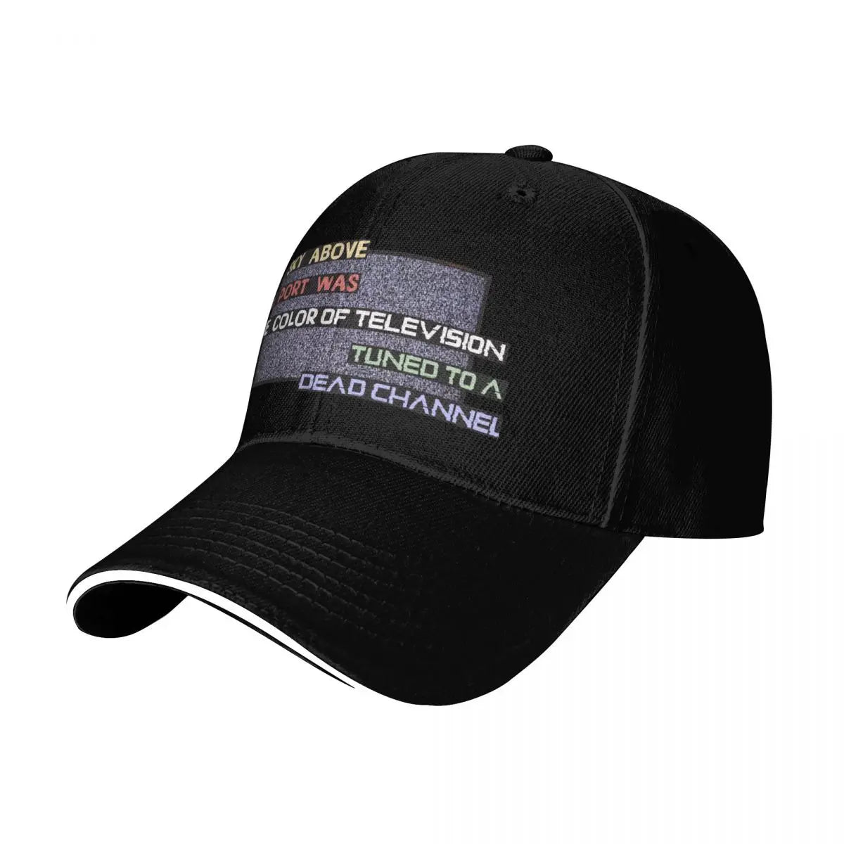 Neuromancer A Dead Channel Baseball Cap