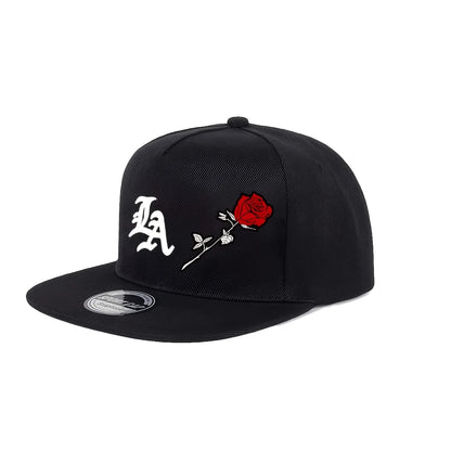 Breathable Soft Fabric Logo Snapback Cap