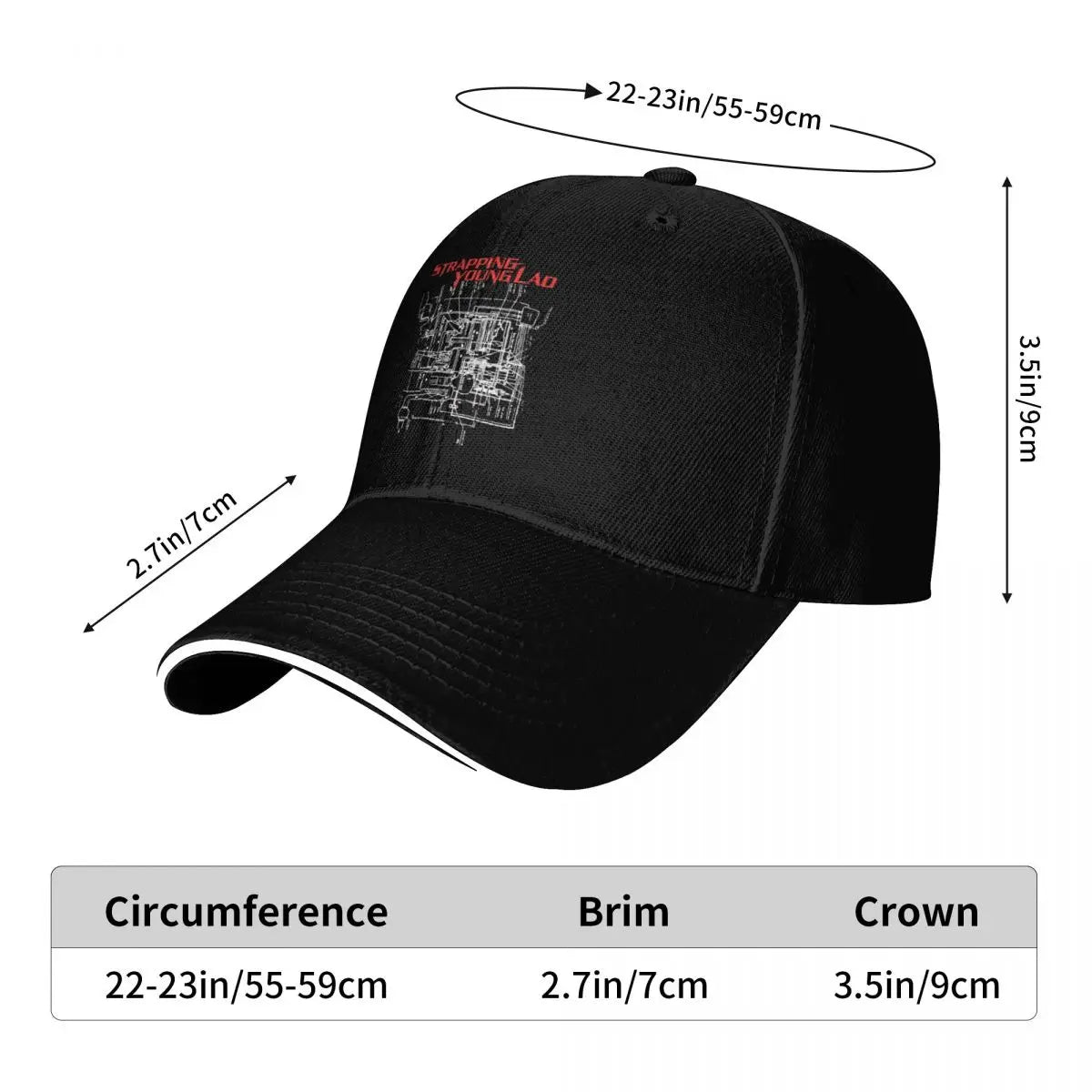 Strapping Young Lad Vintage Baseball Cap