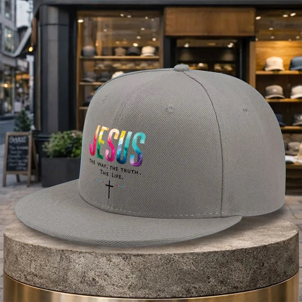 Jesus The Way Christian Streetwear Snapback Cap