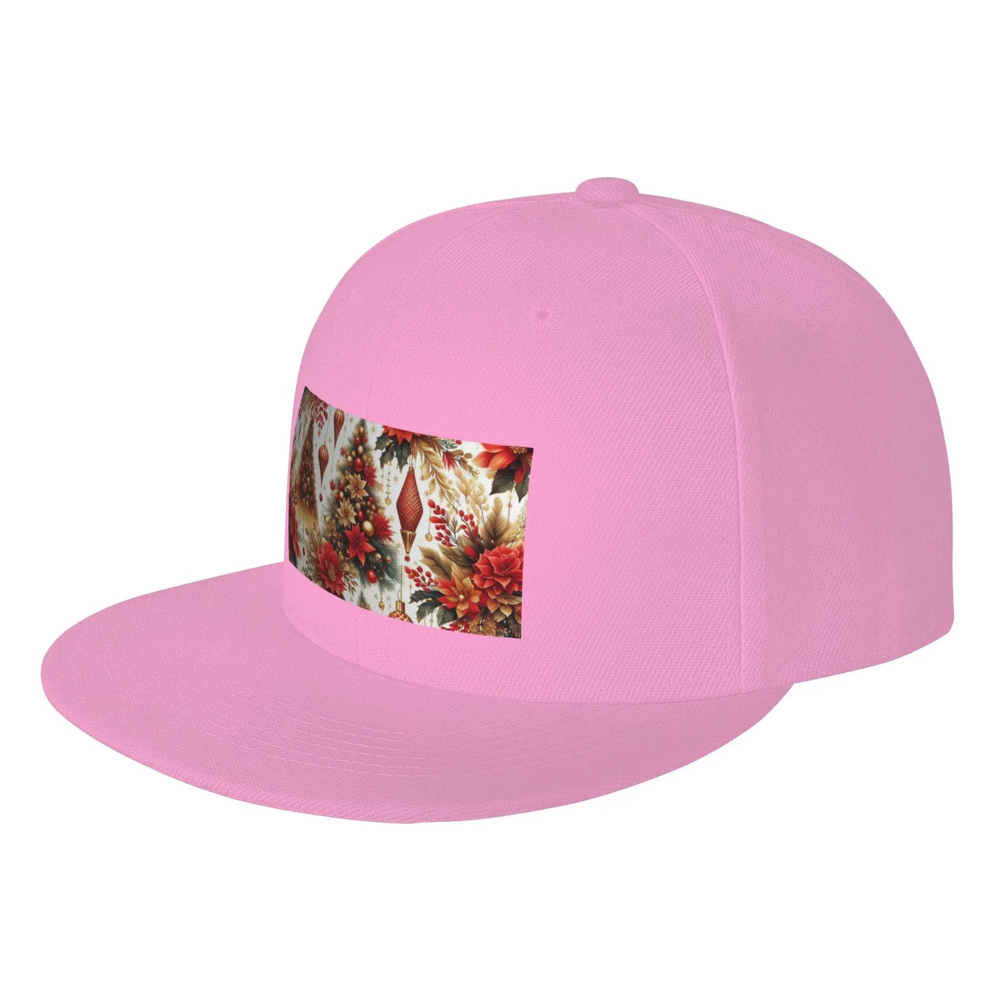 Fashion Wave Of Trees Holiday Pattern Snapback Cap